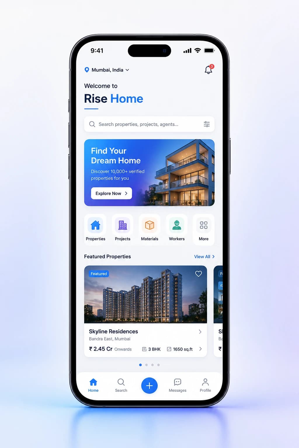 Rise Home Mobile App